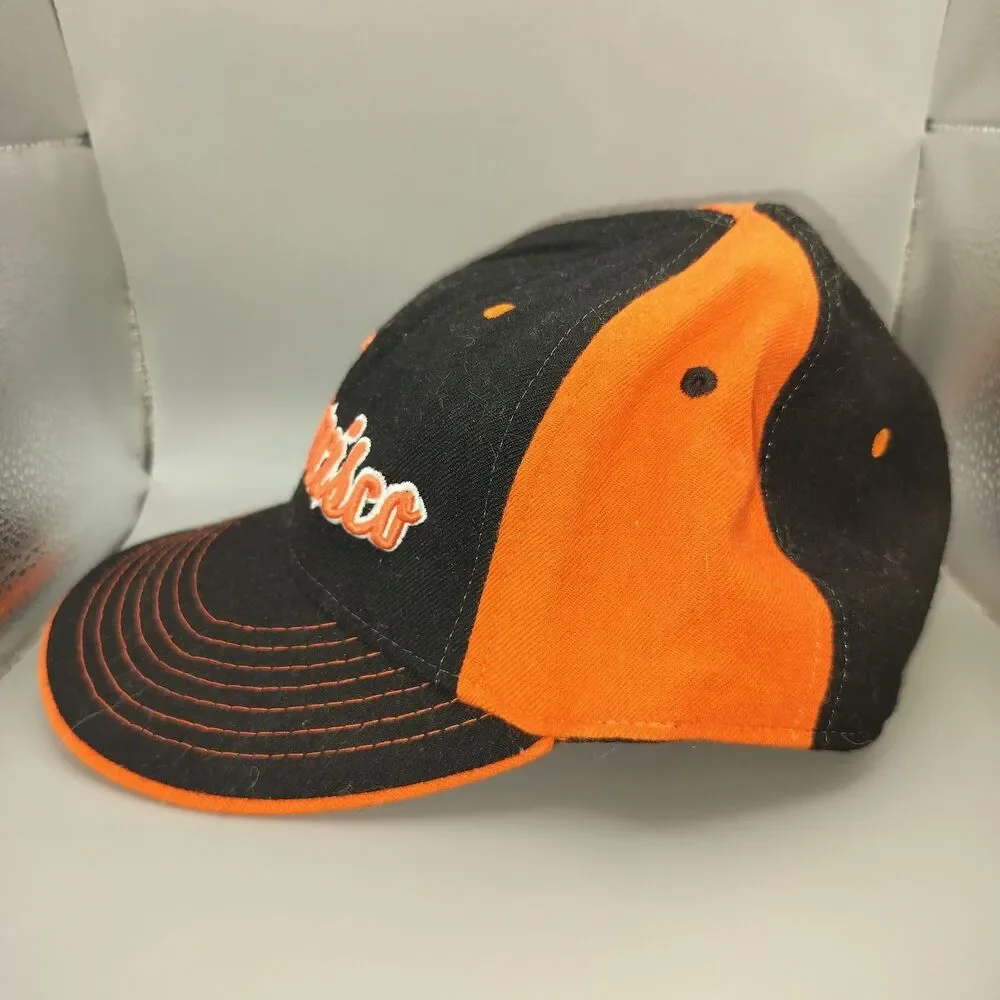 San Francisco Giants Playoff Collection Baseball Cap Hat Size 7 3/8 Black Orange